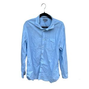 Light blue Zara Man button-up shirt